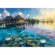 Puzzle trefl 1000 colectia sua apus de soare uluitor pe laguna poster inclus Puzzle trefl 1000 colectia sua apus de soare uluitor pe laguna poster inclus