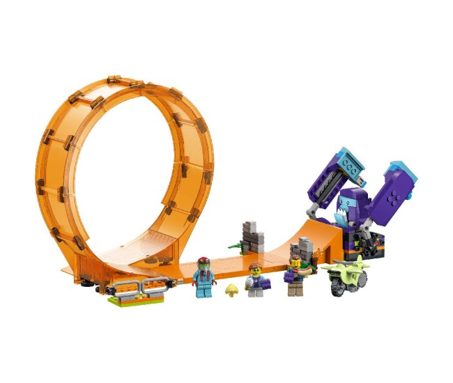 Lego city stuntz cascadorie zdrobitoare in bucla 60338
