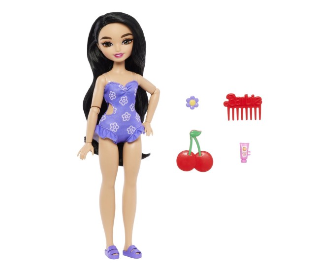 Barbie dream besties papusa barbie renee la plaja cu accesorii