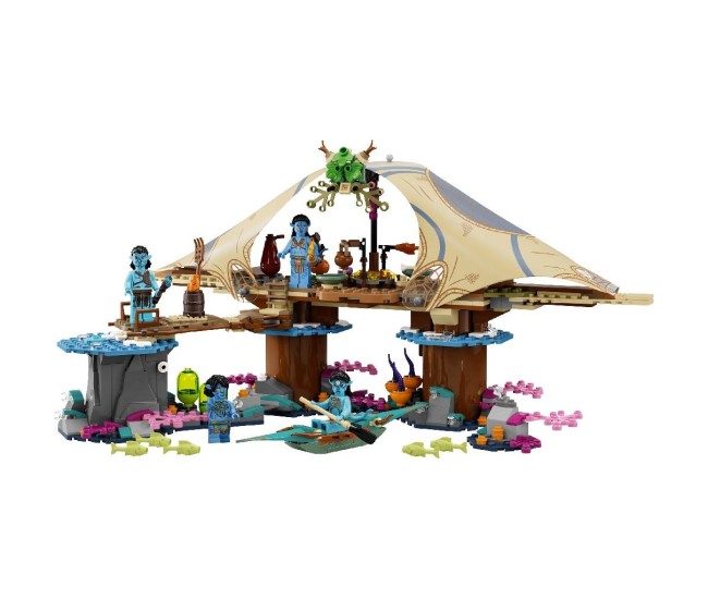 Lego avatar casa metkayina in recif 75578