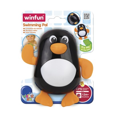 Winfun jucarie de baie pinguinul inotator