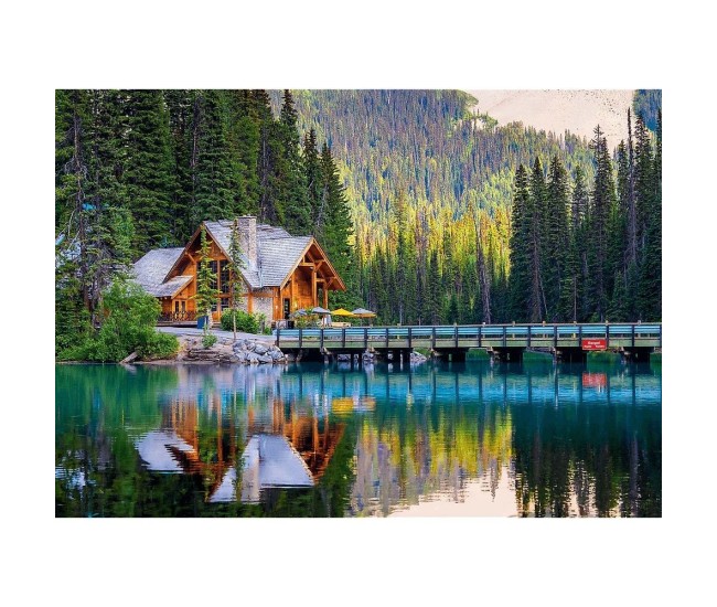 Puzzle trefl 1000 colectia sua lacul emerald parcul national yoho poster inclus Puzzle trefl 1000 colectia sua lacul emerald parcul national yoho poster inclus