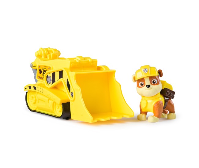 Patrula catelusilor set vehicul de baza buldozer si figurina rubble Patrula catelusilor set vehicul de baza buldozer si figurina rubble