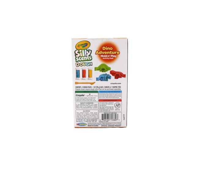 Crayola silly scents set mic dinozaur cu accesorii Crayola silly scents set mic dinozaur cu accesorii