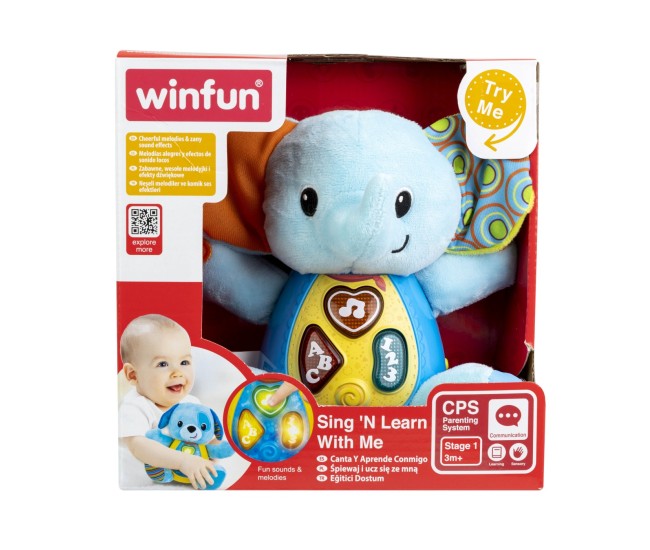 Winfun canta si invata cu elefantelul timber Winfun canta si invata cu elefantelul timber