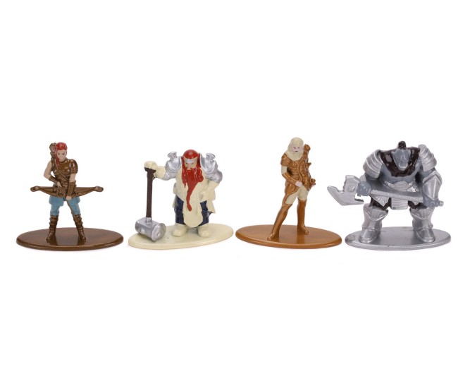 Dungeons dragons set 4 nanofigurine 4cm Dungeons dragons set 4 nanofigurine 4cm