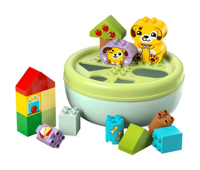 Lego duplo sortator de forme casa pentru catei 10441 Lego duplo sortator de forme casa pentru catei 10441