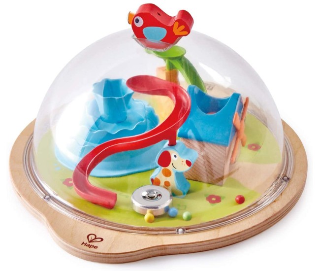 Hape labirint magnetic cu bile colorate Hape labirint magnetic cu bile colorate