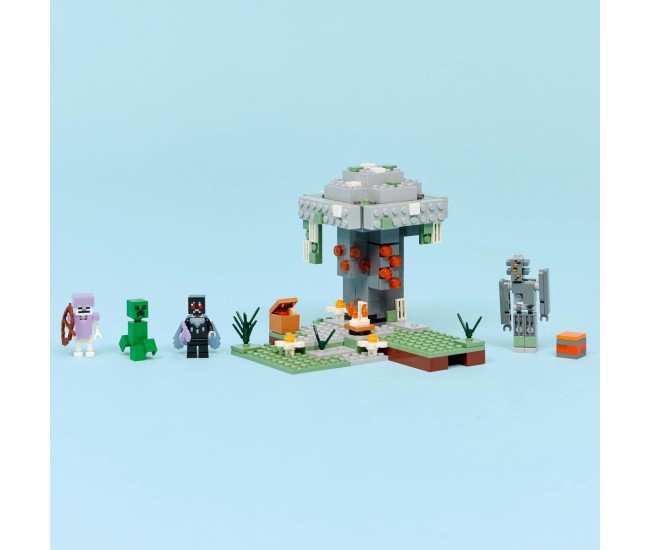 Lego minecraft gradina palida 21586