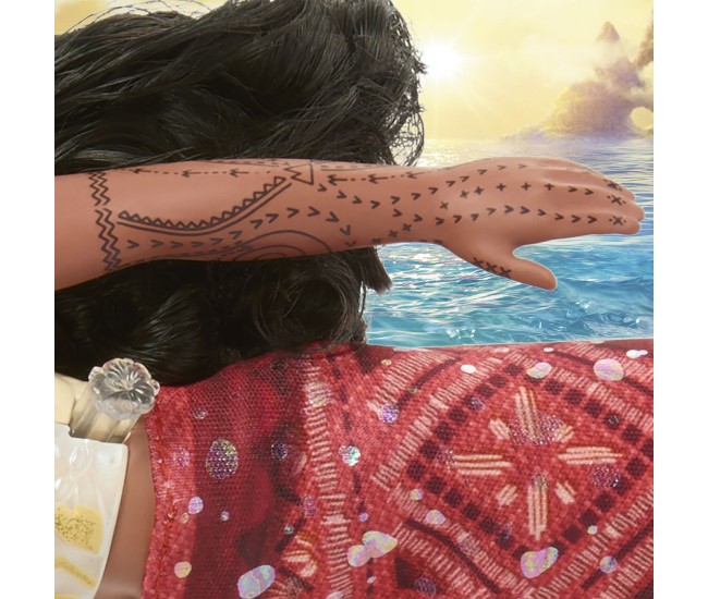 Disney vaiana 2 color change set papusa vaiana innot cu accesorii