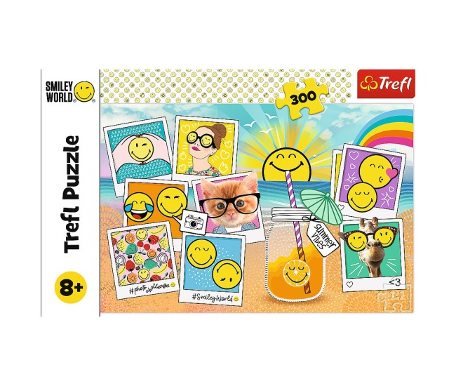 Puzzle trefl 300 zambete din vacanta Puzzle trefl 300 zambete din vacanta