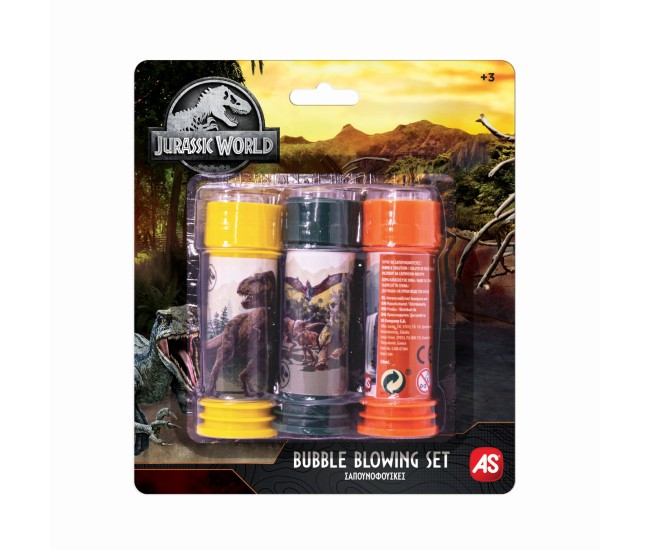 Set pentru baloane de sapun jurassic world Set pentru baloane de sapun jurassic world