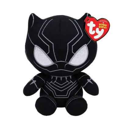 Plus ty 15cm beanie babies soft marvel black panther