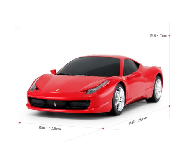 Masina cu telecomanda ferrari 458 italia scara 1 la 18 Masina cu telecomanda ferrari 458 italia scara 1 la 18