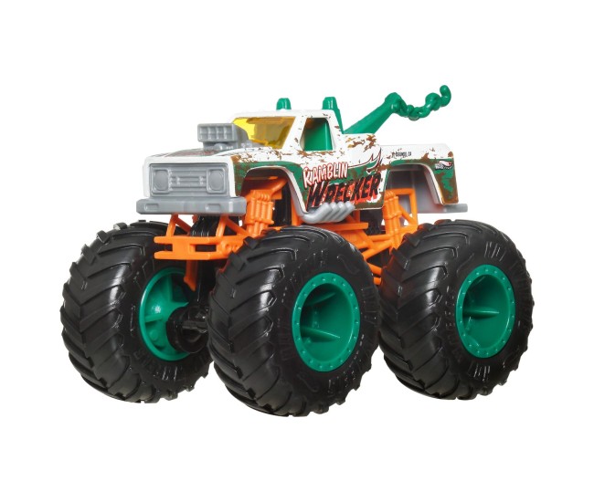 Hot wheels monster truck masinuta ramblin wrecker scara 1:64 Hot wheels monster truck masinuta ramblin wrecker scara 1:64