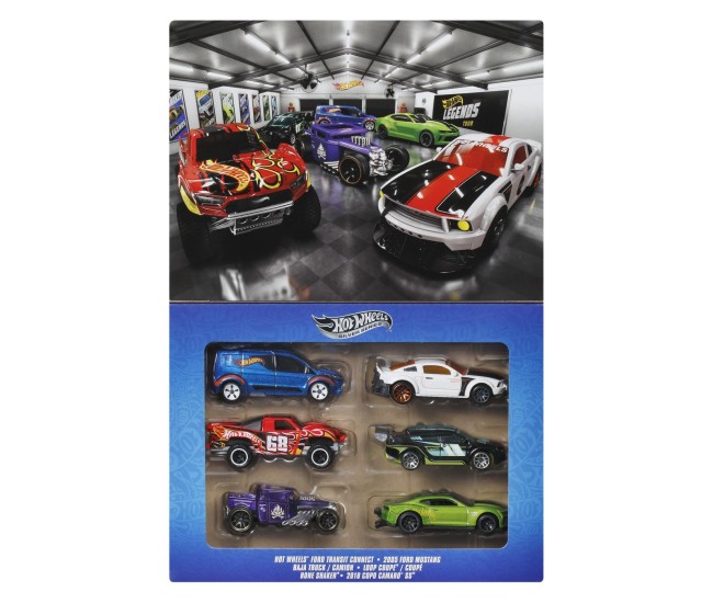 Hot wheels legends silver series legends set 6 masinute metalice