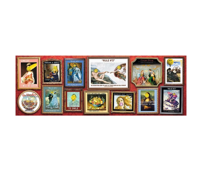 Puzzle trefl 1000 panorama lumea smiley Puzzle trefl 1000 panorama lumea smiley