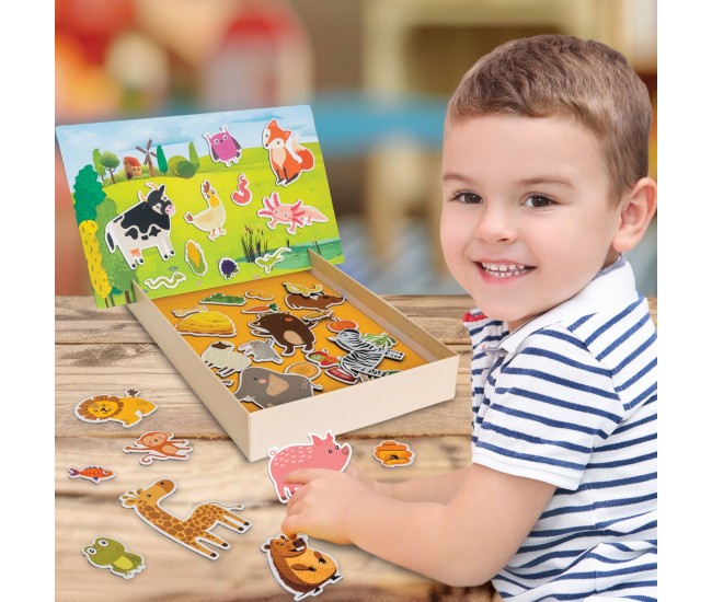 Happi hobbi jucarie magnetica cu animale