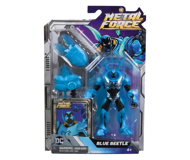 Batman dc eroii metal force figurina blue beetle 10cm Batman dc eroii metal force figurina blue beetle 10cm