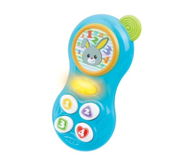 Winfun telefon pentru bebelusi albastru Winfun telefon pentru bebelusi albastru