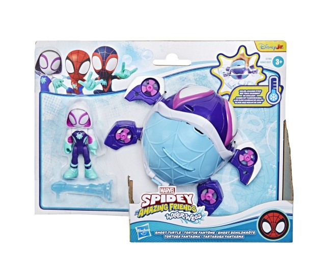 Spidey si prietenii lui uimitori marvel set figurina 7.6cm si submarinul testoasa fantoma Spidey si prietenii lui uimitori marvel set figurina 7.6cm si submarinul testoasa fantoma