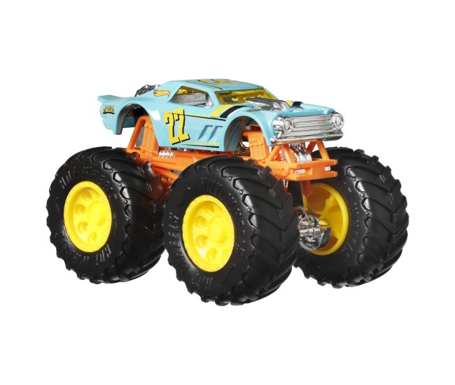 Hot wheels monster truck si masinuta metalica night shifter Hot wheels monster truck si masinuta metalica night shifter