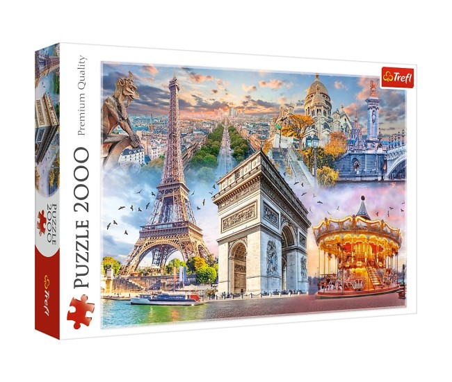 Puzzle trefl 2000 weekend in paris Puzzle trefl 2000 weekend in paris