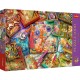 Puzzle trefl 1000 premium plus tea time un birou plin de inspiratie Puzzle trefl 1000 premium plus tea time un birou plin de inspiratie