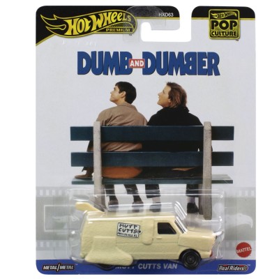 Hot wheels pop culture masinuta metalica dumb and dumber mutt cutts van scara 1:64