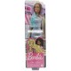 Papusa barbie tinute stralucitoare satena cu rochita blue Papusa barbie tinute stralucitoare satena cu rochita blue