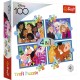 Puzzle trefl disney 4in1 minunata lume disney Puzzle trefl disney 4in1 minunata lume disney