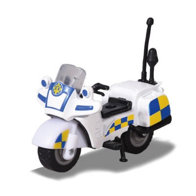 Pompierul sam vehicul din metal motocicleta scara 1 64