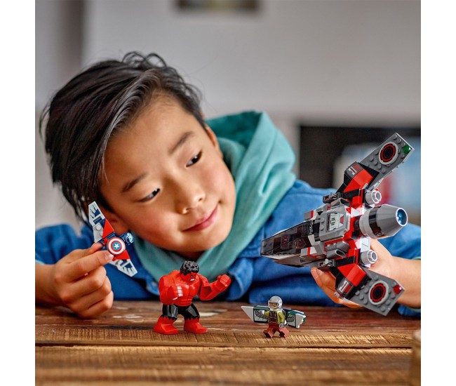 Lego marvel super heroes batalia dintre capitanul america si hulk rosu 76292 Lego marvel super heroes batalia dintre capitanul america si hulk rosu 76292