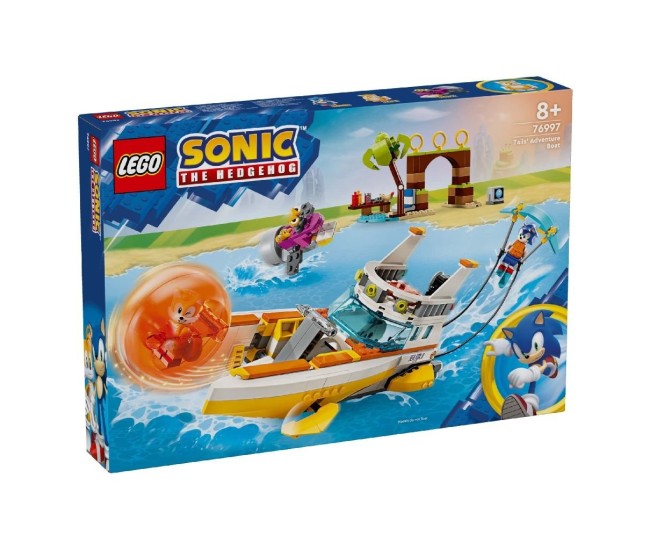 Lego sonic barca de aventuri a lui tails 76997 Lego sonic barca de aventuri a lui tails 76997