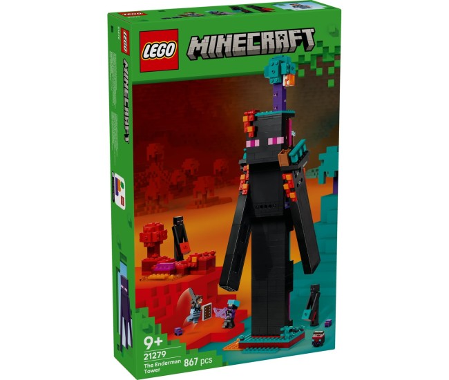 Lego minecraft turnul enderman 21279