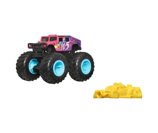 Hot wheels monster truck masinuta humvee 4-ct fastback scara 1:64 Hot wheels monster truck masinuta humvee 4-ct fastback scara 1:64