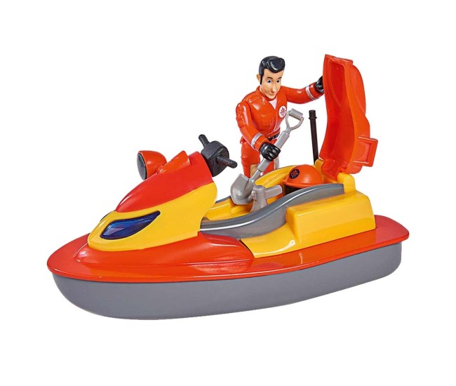Pompierul sam jetsky cu roti si figurina Pompierul sam jetsky cu roti si figurina