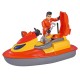 Pompierul sam jetsky cu roti si figurina Pompierul sam jetsky cu roti si figurina