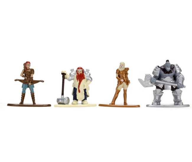 Dungeons dragons set 4 nanofigurine 4cm Dungeons dragons set 4 nanofigurine 4cm