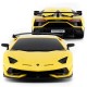 Masina cu telecomanda lamborghini aventador svj galben cu scara 1 la 24 Masina cu telecomanda lamborghini aventador svj galben cu scara 1 la 24