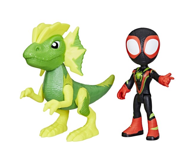 Spidey si prietenii marvel dino webs miles spin morales si marvel's electrosaurus Spidey si prietenii marvel dino webs miles spin morales si marvel's electrosaurus