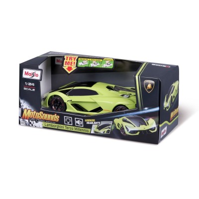 Maisto masinuta cu sunete si lumini lamborghini terzo millennio scara 1 la 24