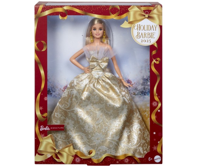 Barbie signature papusa barbie de sarbatori 2025 Barbie signature papusa barbie de sarbatori 2025