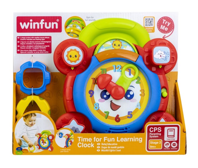 Winfun ceas cu activitati cu lumini si sunete Winfun ceas cu activitati cu lumini si sunete