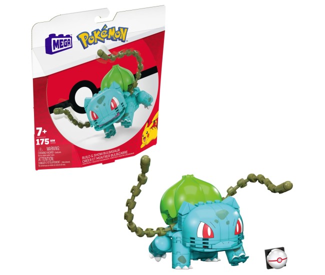 Pokemon mega construx set de constructie bulbasaur Pokemon mega construx set de constructie bulbasaur