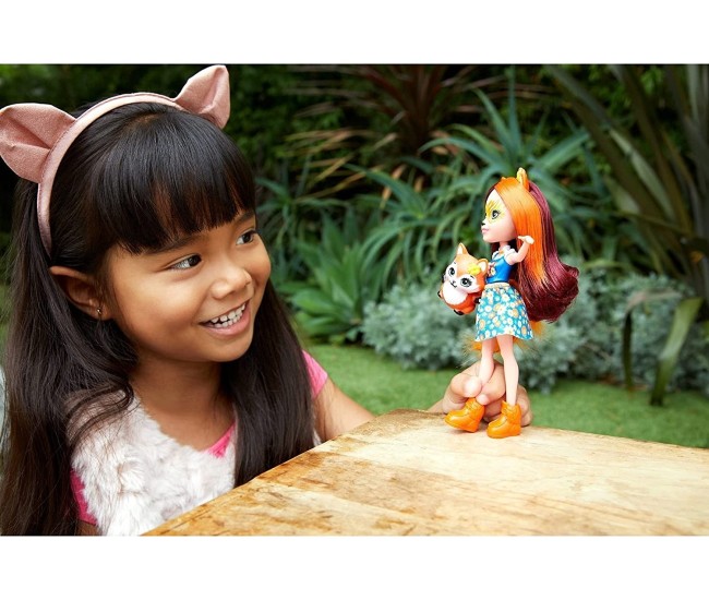Enchantimals papusi cu animalute felicity fox si flick Enchantimals papusi cu animalute felicity fox si flick