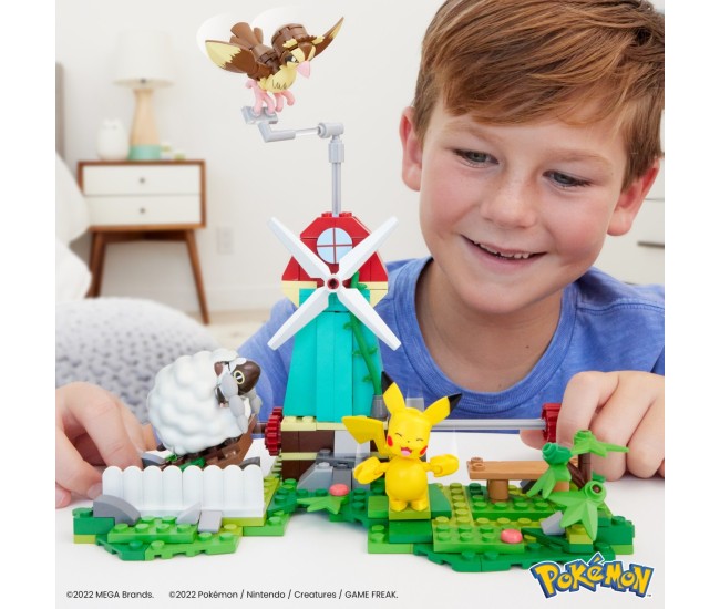 Pokemon mega moara de vant de la tara Pokemon mega moara de vant de la tara