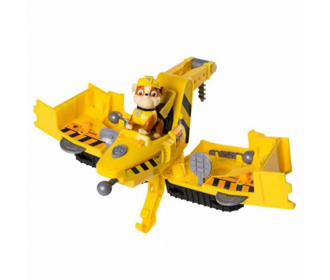 Set de joaca spin master paw patrol vehicul flip and fly rubble Set de joaca spin master paw patrol vehicul flip and fly rubble