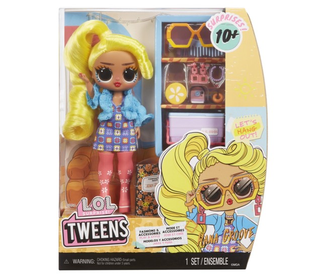 L.o.l. surprise! tweens papusa fashionista hana groove cu surprize L.o.l. surprise! tweens papusa fashionista hana groove cu surprize