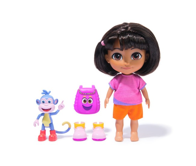Dora set cei mai buni prieteni papusa dora si boots cu accesorii